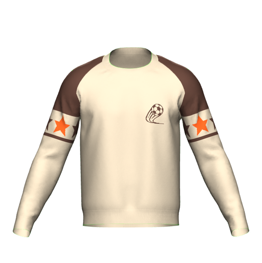 Brown Crewneck Sweater Soccer